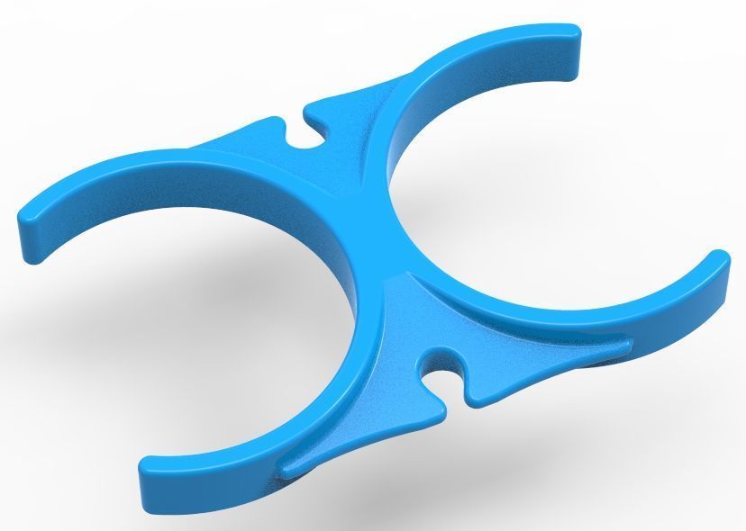 Water Filter Clip 58mm 3D print model_47