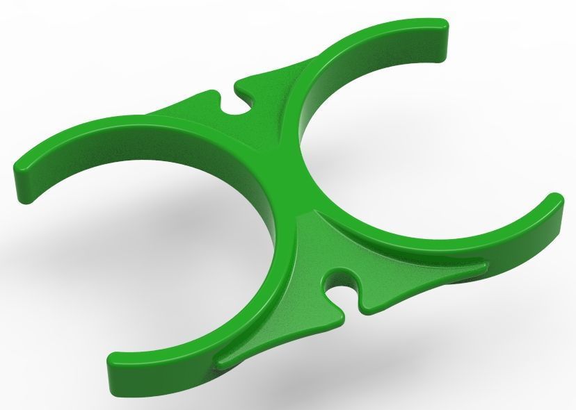 Water Filter Clip 58mm 3D print model_46