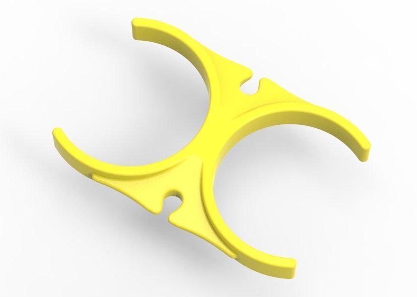 Water Filter Clip 58mm 3D print model_38