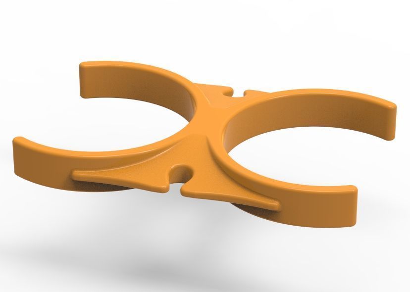 Water Filter Clip 58mm 3D print model_2