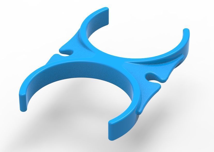 Water Filter Clip 58mm 3D print model_60