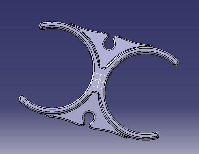 Water Filter Clip 58mm 3D print model_13