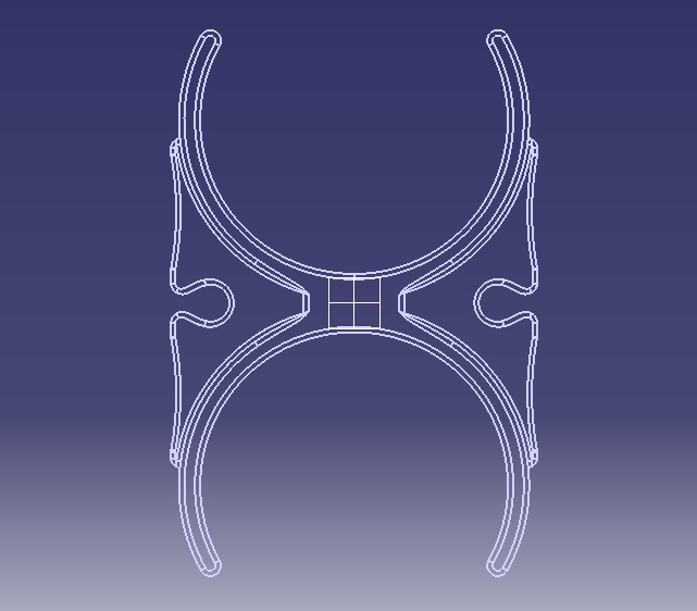 Water Filter Clip 58mm 3D print model_16