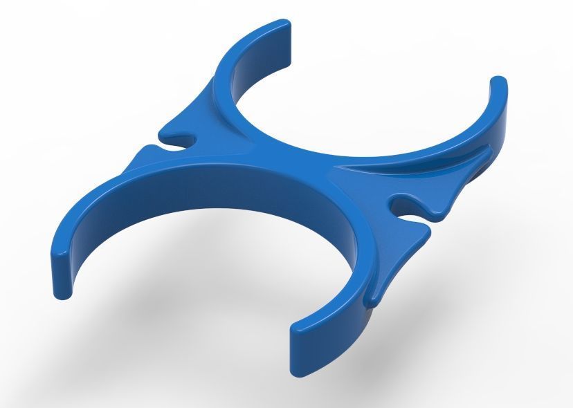 Water Filter Clip 58mm 3D print model_57