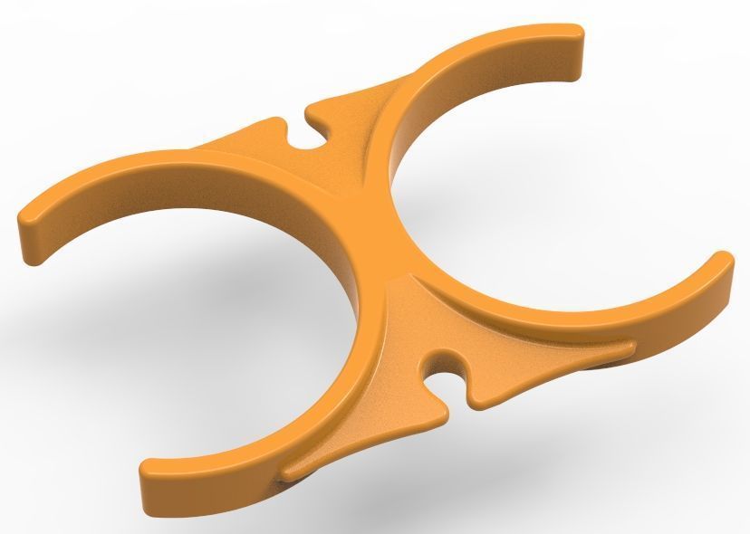 Water Filter Clip 58mm 3D print model_49
