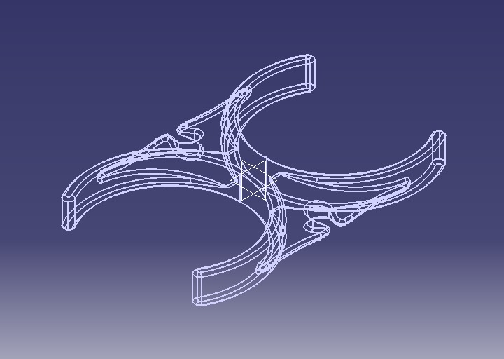 Water Filter Clip 58mm 3D print model_6