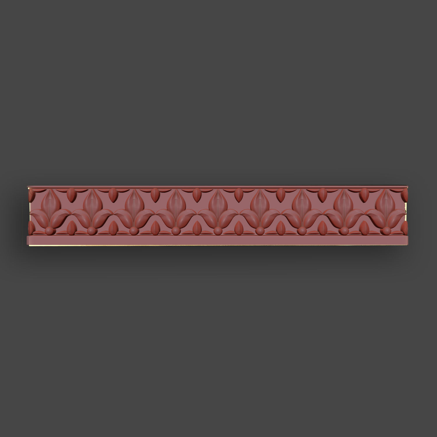 5 Borders Ornamental Pack 4 3D model_14