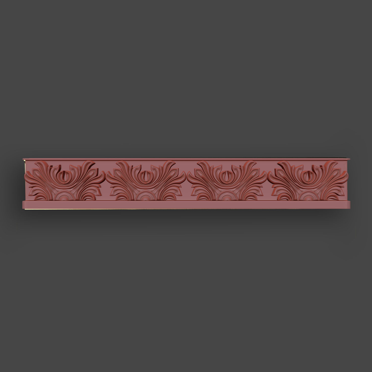 5 Borders Ornamental Pack 4 3D model_16