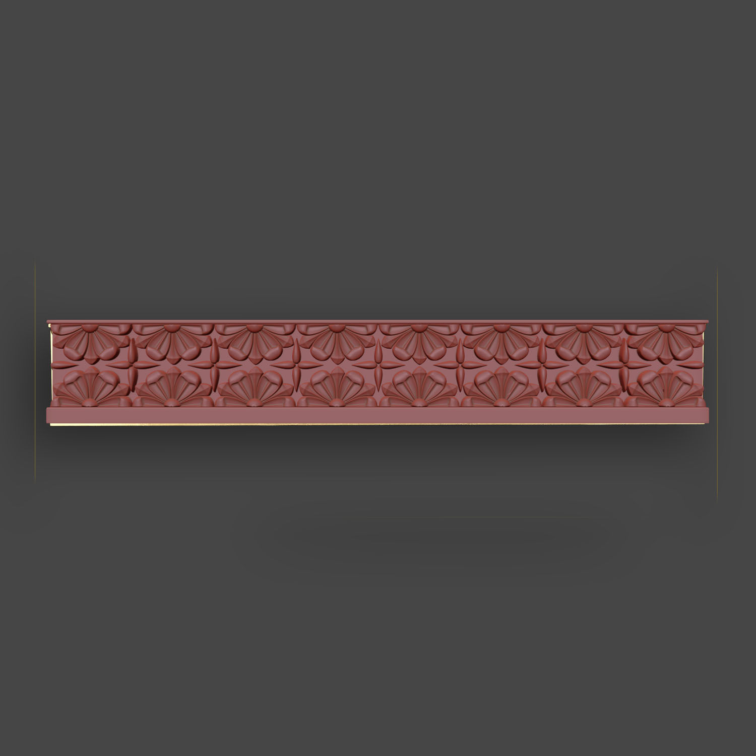 5 Borders Ornamental Pack 4 3D model_17