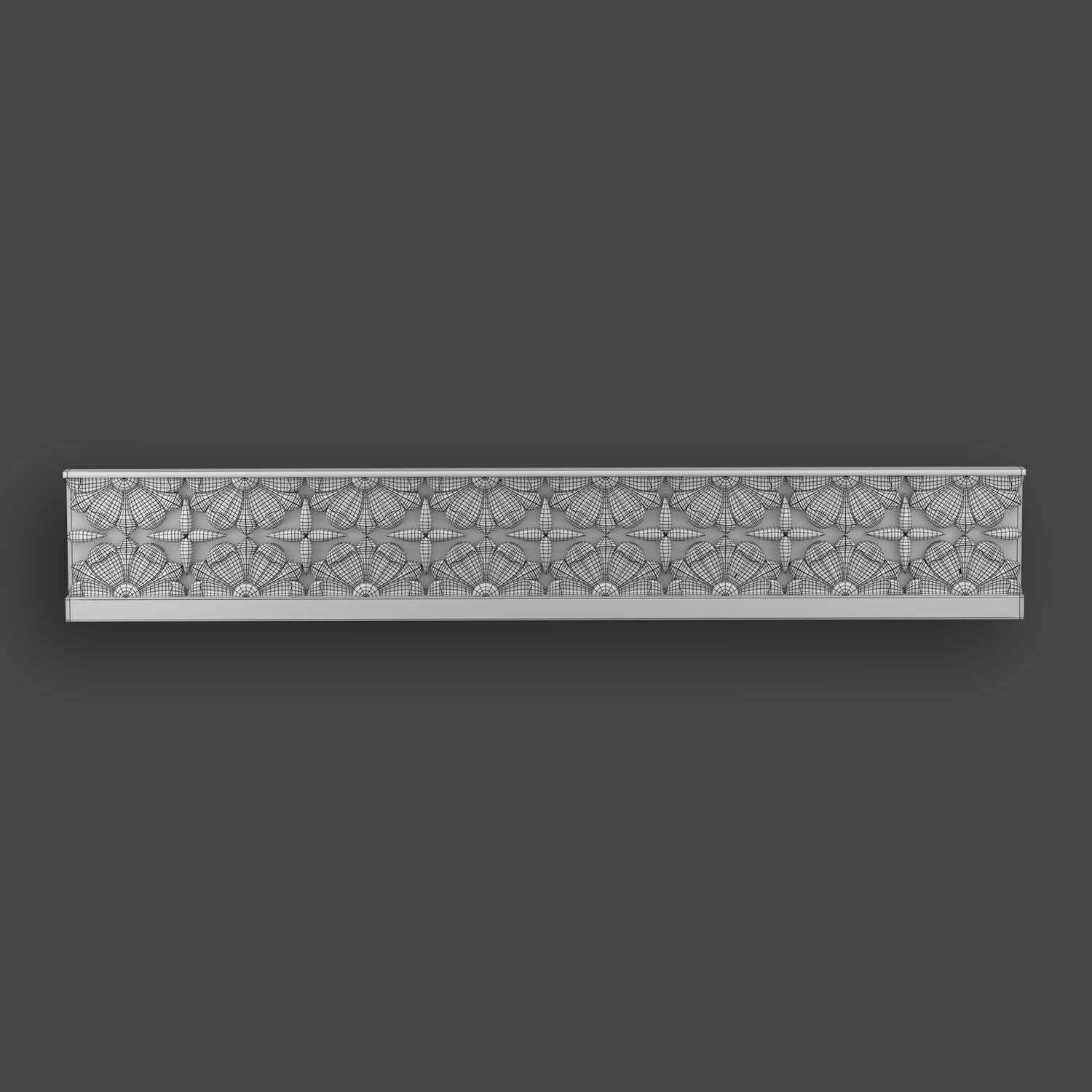 5 Borders Ornamental Pack 4 3D model_23