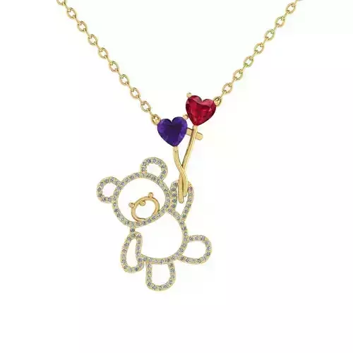bear pendant 