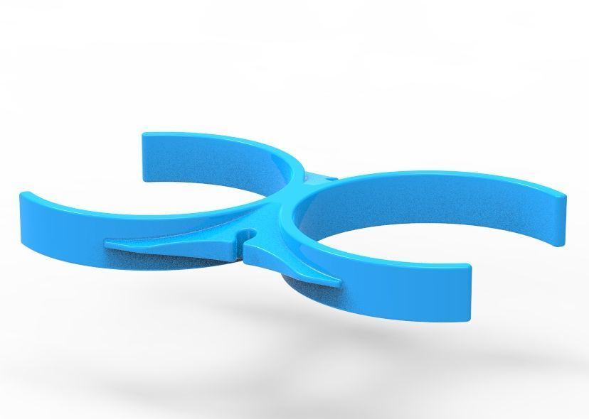 Water Filter Clip 101mm 3D print model_60