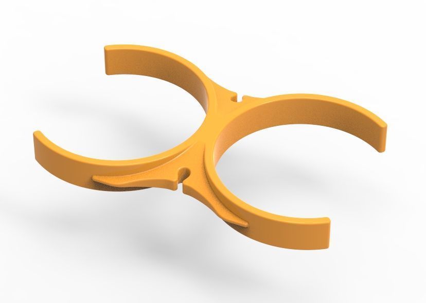 Water Filter Clip 101mm 3D print model_48