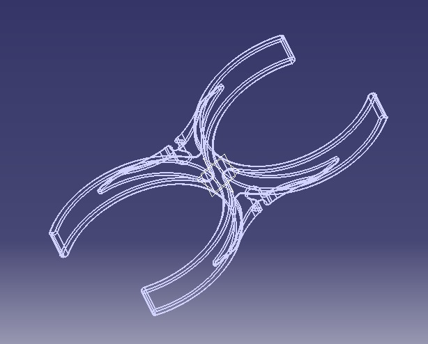 Water Filter Clip 101mm 3D print model_15