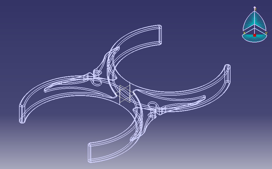 Water Filter Clip 101mm 3D print model_5