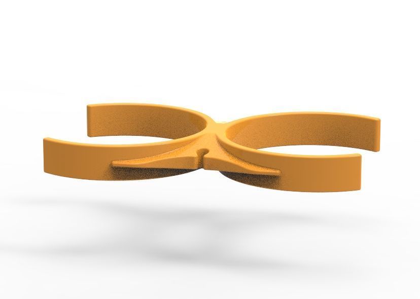 Water Filter Clip 101mm 3D print model_49