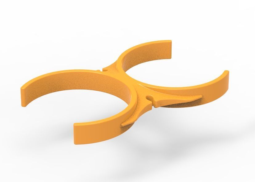 Water Filter Clip 101mm 3D print model_2