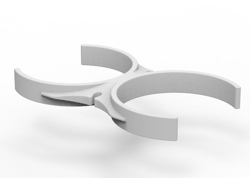 Water Filter Clip 101mm 3D print model_31