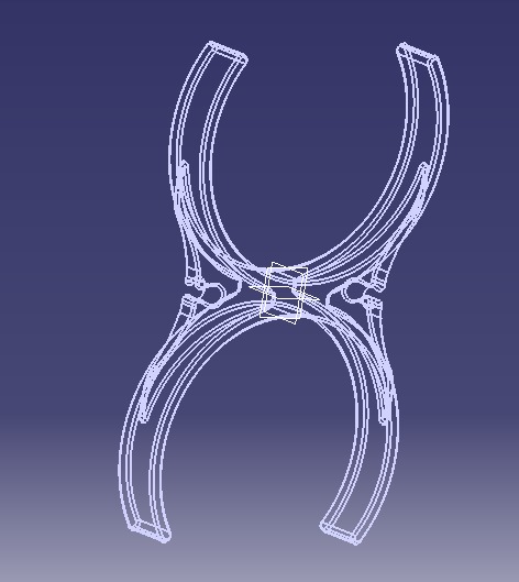 Water Filter Clip 101mm 3D print model_13