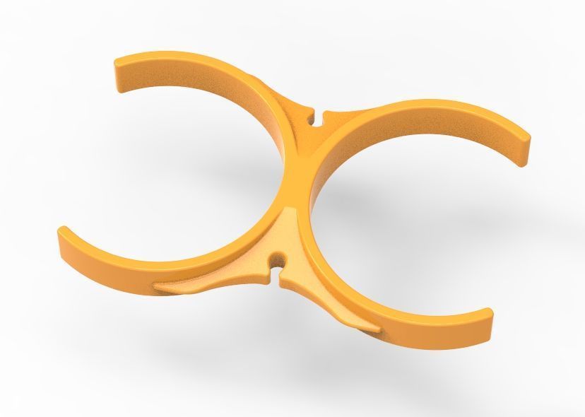 Water Filter Clip 101mm 3D print model_44