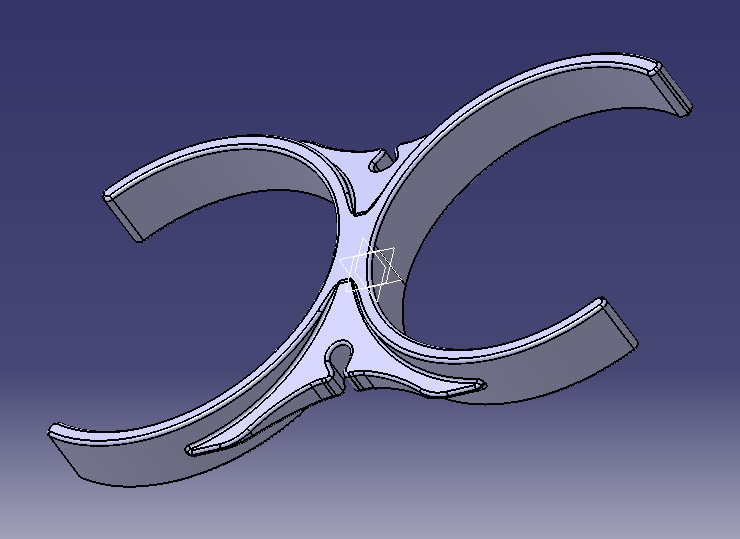 Water Filter Clip 101mm 3D print model_16