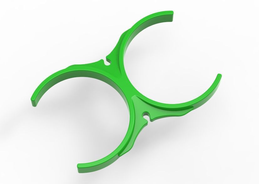 Water Filter Clip 101mm 3D print model_55