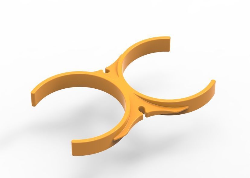 Water Filter Clip 101mm 3D print model_51