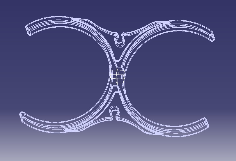 Water Filter Clip 101mm 3D print model_21