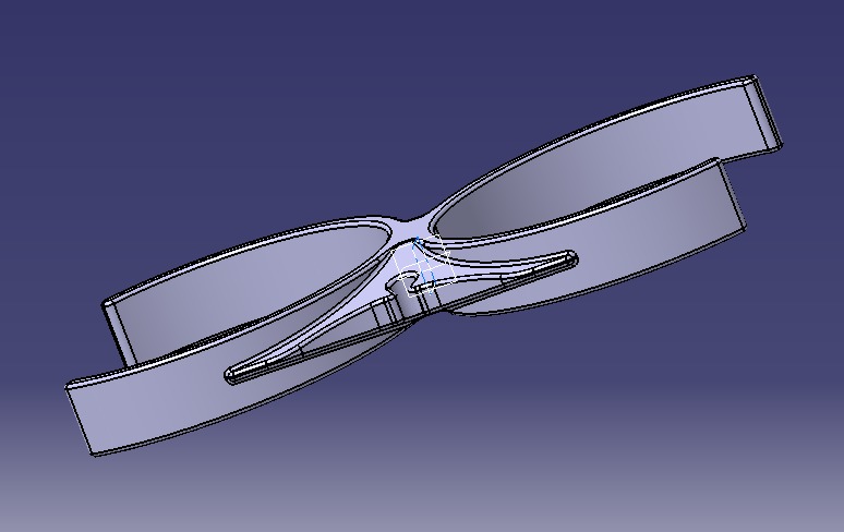 Water Filter Clip 101mm 3D print model_18