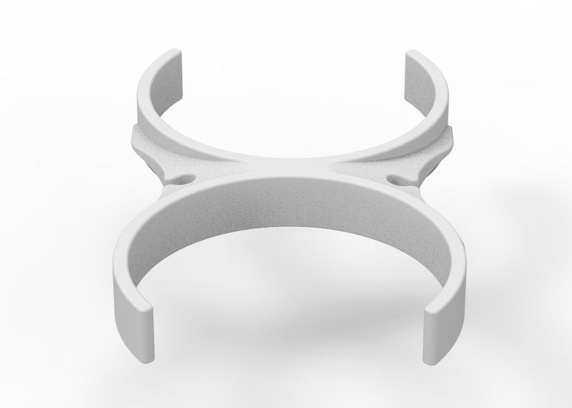 Water Filter Clip 101mm 3D print model_30