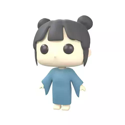 Japan Woman Character v1 001