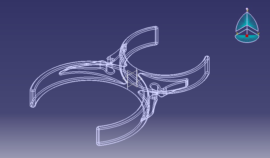 Water Filter Clip 76mm to 101mm 3D print model_7