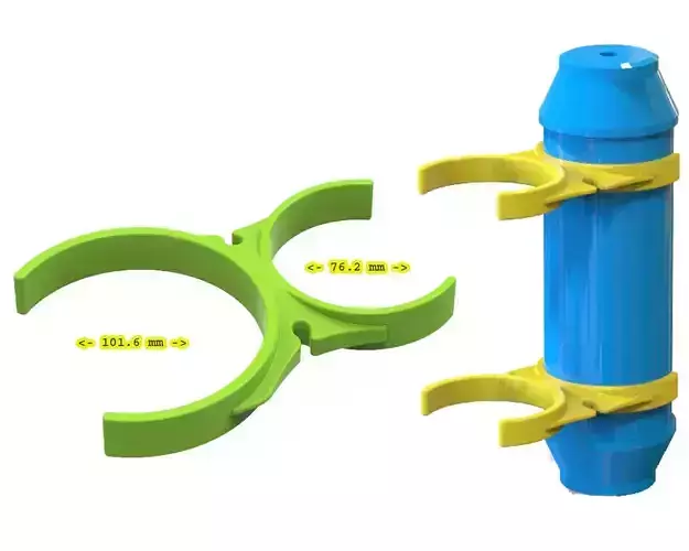 Water Filter Clip 76mm to 101mm