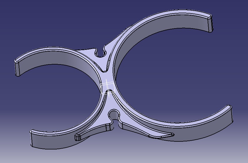 Water Filter Clip 76mm to 101mm 3D print model_22