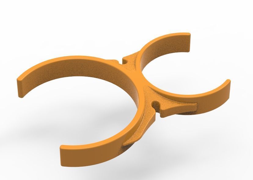 Water Filter Clip 76mm to 101mm 3D print model_2