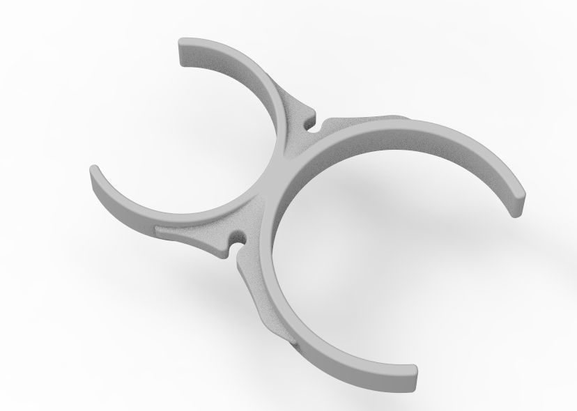 Water Filter Clip 76mm to 101mm 3D print model_28
