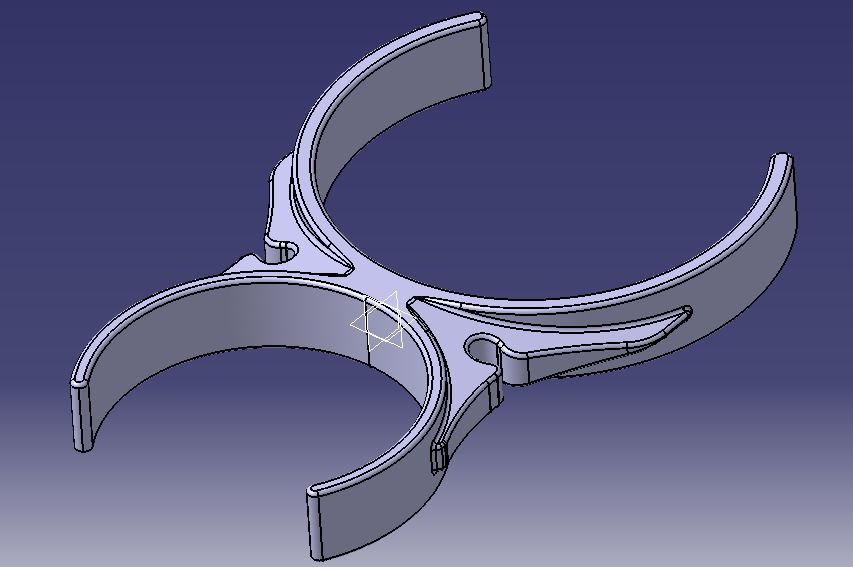Water Filter Clip 76mm to 101mm 3D print model_20