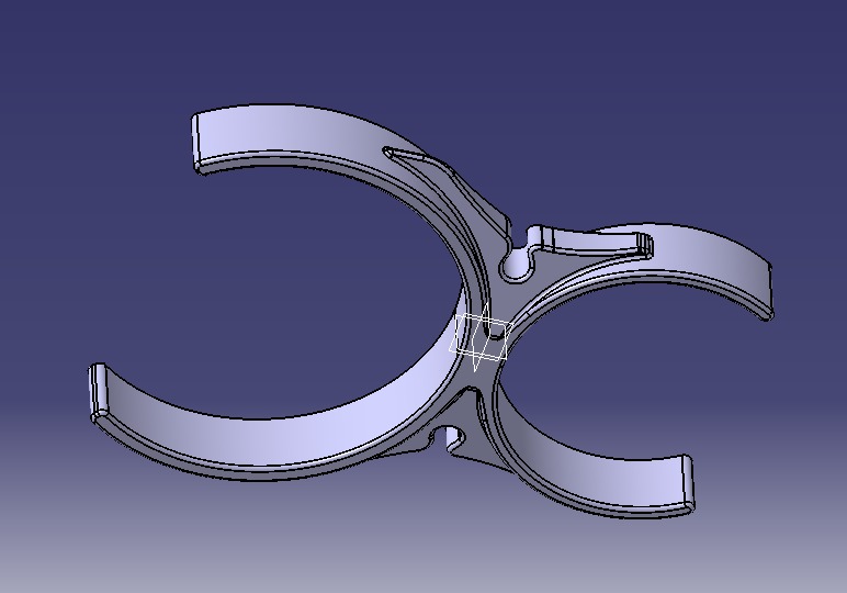 Water Filter Clip 76mm to 101mm 3D print model_10