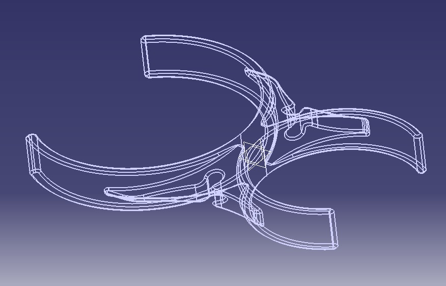 Water Filter Clip 76mm to 101mm 3D print model_17