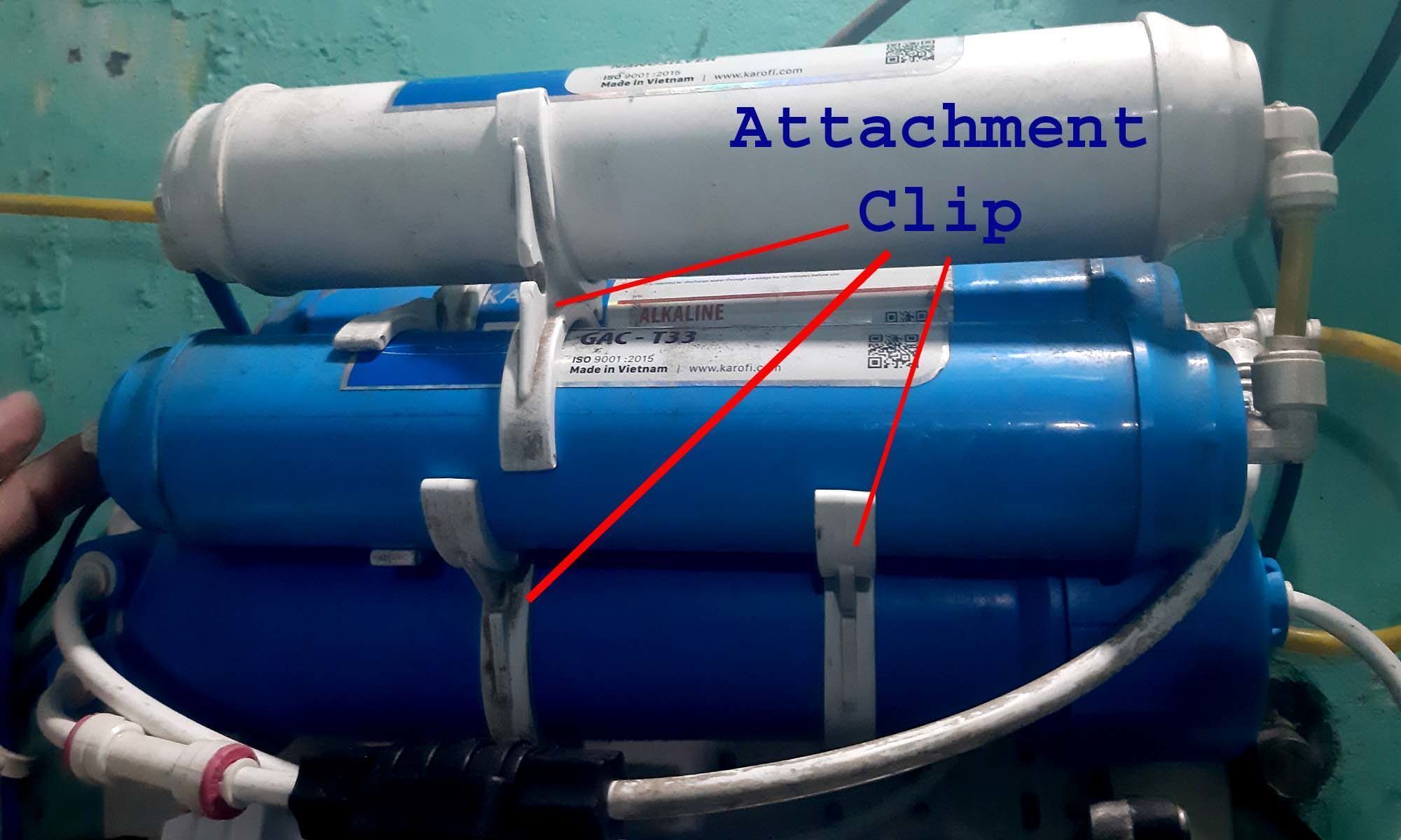 Water Filter Clip 76mm to 101mm 3D print model_1