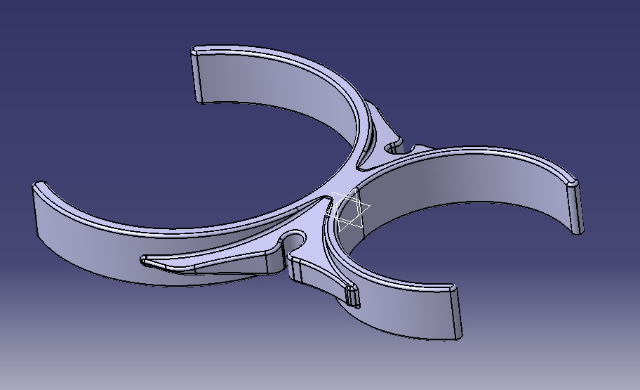 Water Filter Clip 76mm to 101mm 3D print model_16