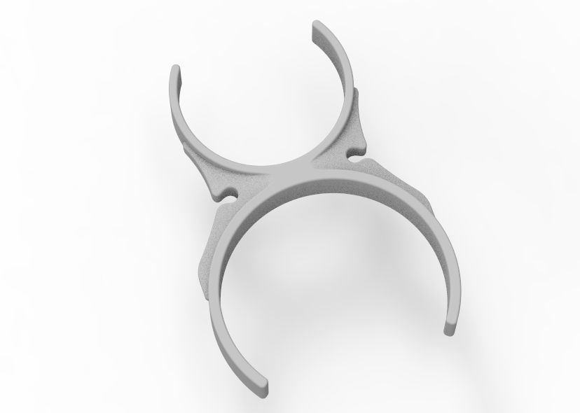 Water Filter Clip 76mm to 101mm 3D print model_27