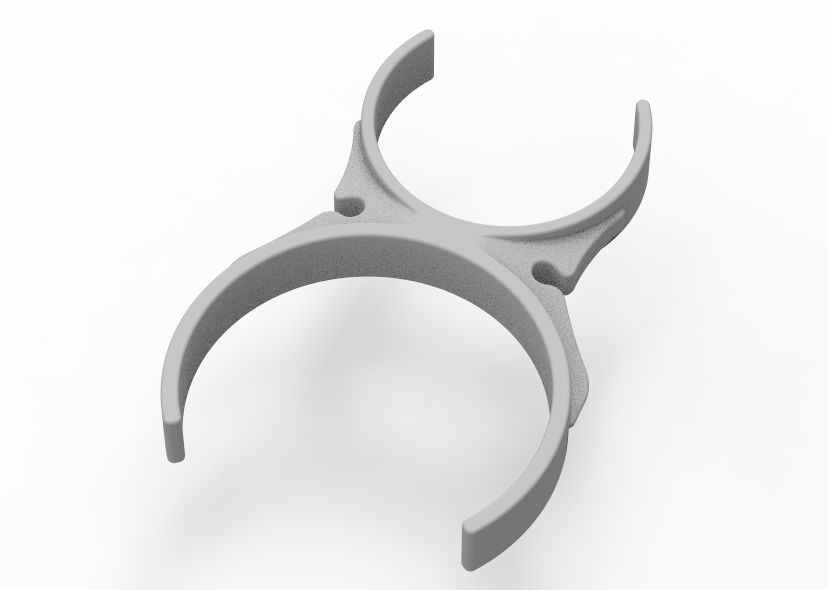 Water Filter Clip 76mm to 101mm 3D print model_26