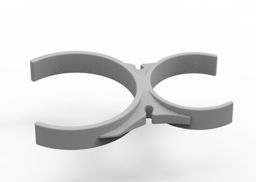 Water Filter Clip 76mm to 101mm 3D print model_24