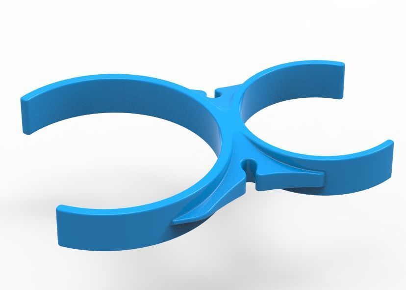 Water Filter Clip 76mm to 101mm 3D print model_68