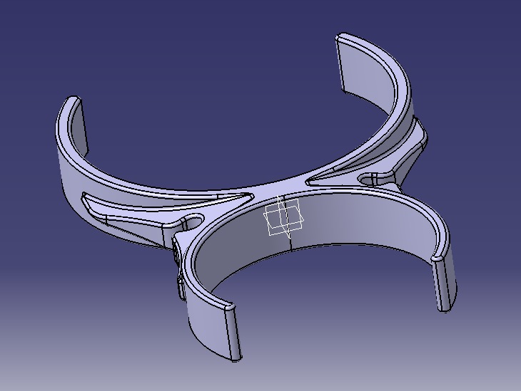 Water Filter Clip 76mm to 101mm 3D print model_18