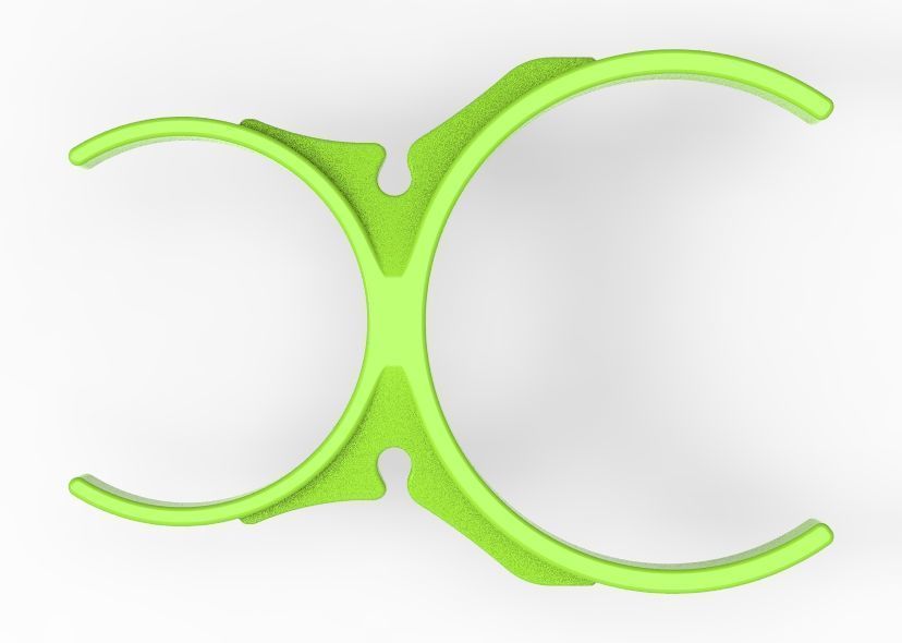 Water Filter Clip 76mm to 101mm 3D print model_45