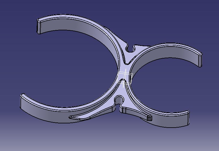 Water Filter Clip 76mm to 101mm 3D print model_14