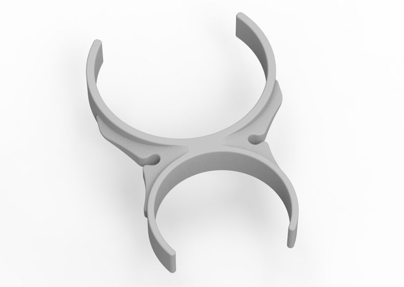 Water Filter Clip 76mm to 101mm 3D print model_33