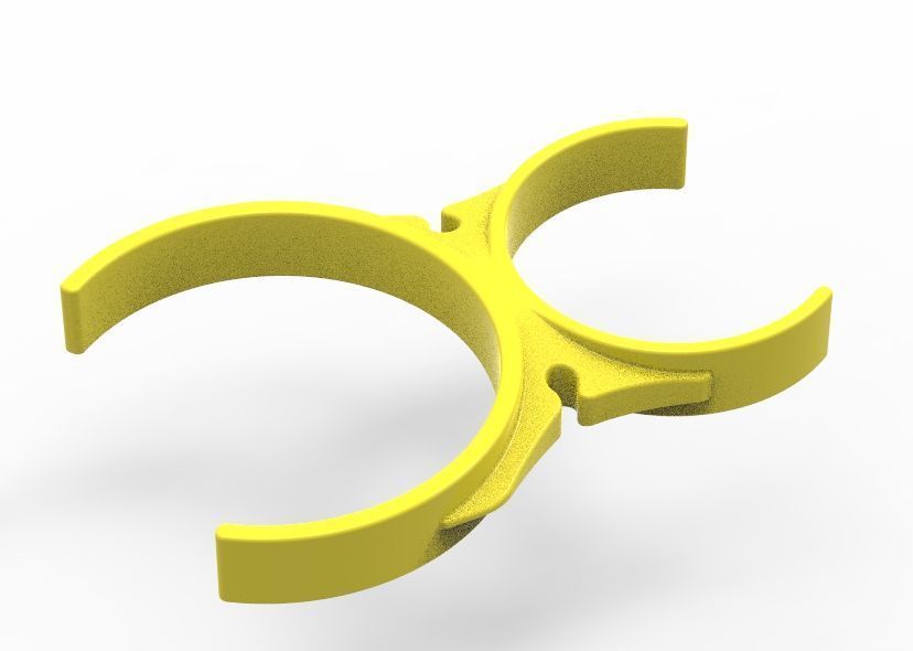 Water Filter Clip 76mm to 101mm 3D print model_42